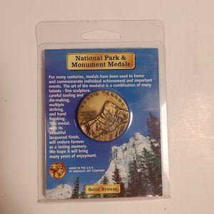 Solid Bronze Death Valley National Park Medal